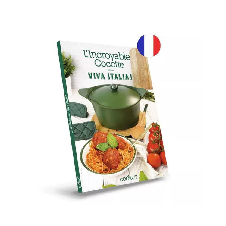 Livre de 49 recettes Italiennes L'incroyable Cookut