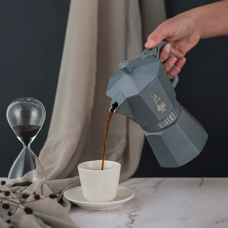 Cafetière 6 tasses Moka Exclusive Induction Silver Bialetti