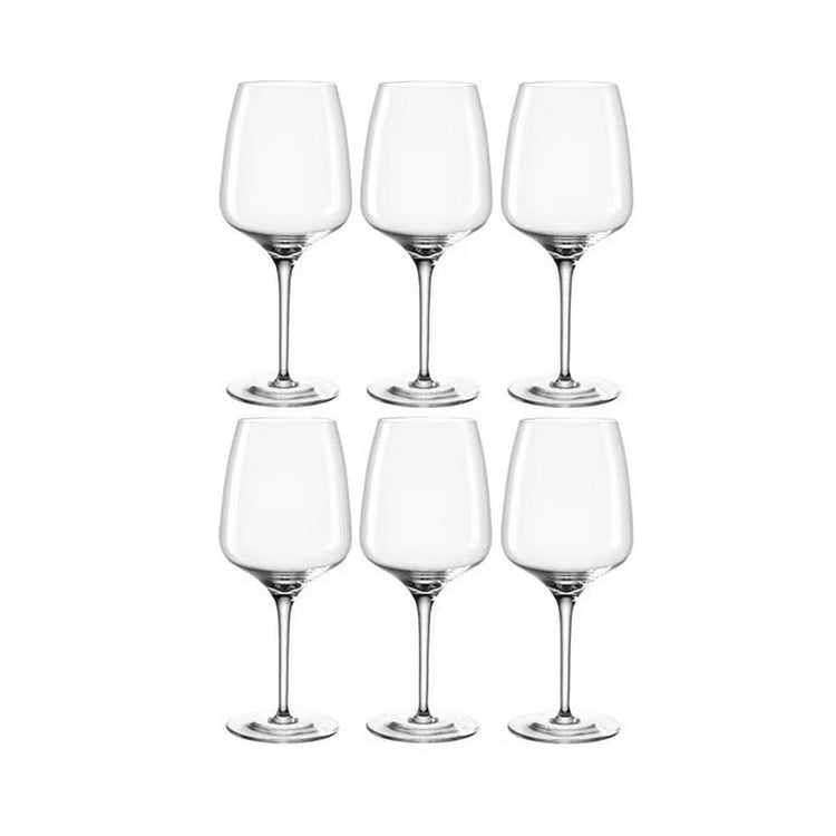 Coffret 6 verres à vin blanc Teqton 36 cl Transparent Cesti Leonardo