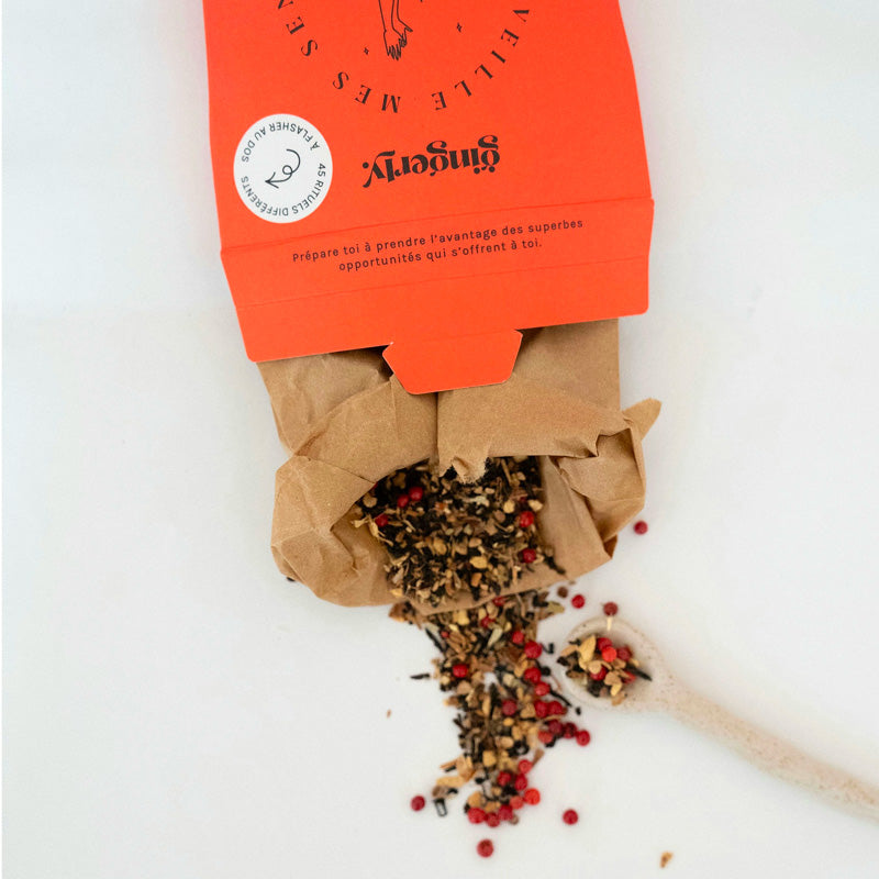 Thé noir chaï 70g J'éveille mes sens Gingerly