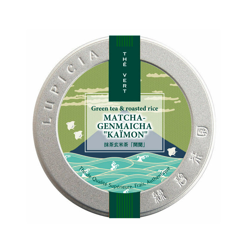 Thé vert riz grillé Japonais Matcha Genmaïcha Kaimon 50g Lupicia