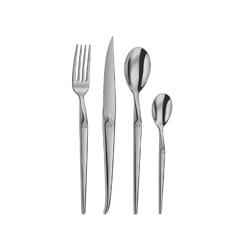 Ménagère 16 pièces inox satin Émotion Laguiole Heritage