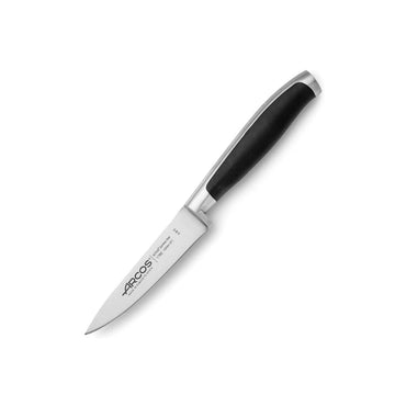 Couteau d'office Lame Nitrum manche POM antibactérien 10 cm Noir Kyoto Arcos