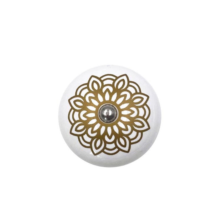 Poignée cocotte oriental blanc L'Incroyable Cookut