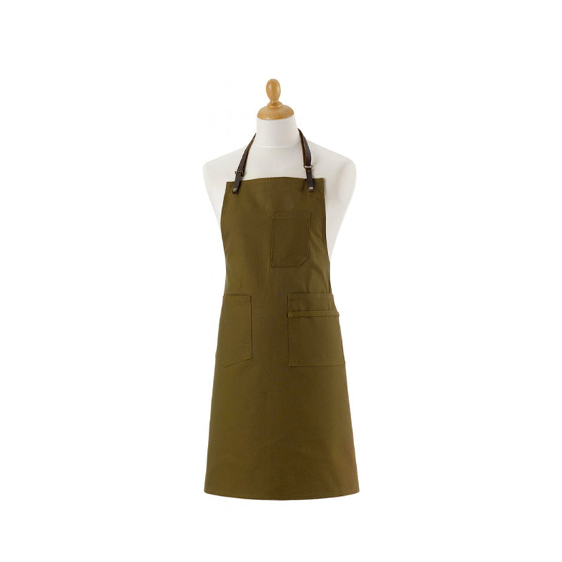 Tablier de cuisine kaki Léo 70x90cm Winkler