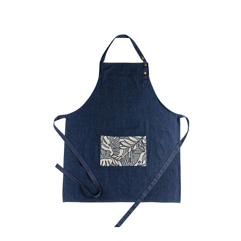 Tablier en coton pour homme Denim Youmi Les Tabliers de Julie Andrieu