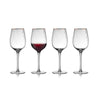 Boite de 4 verres de vin en verre de 40cl Palermo Gold Lyngby