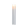 Lot de 2 bougies flambeau LED Sara Sirius