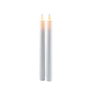 Lot de 2 bougies flambeau LED Sara Sirius