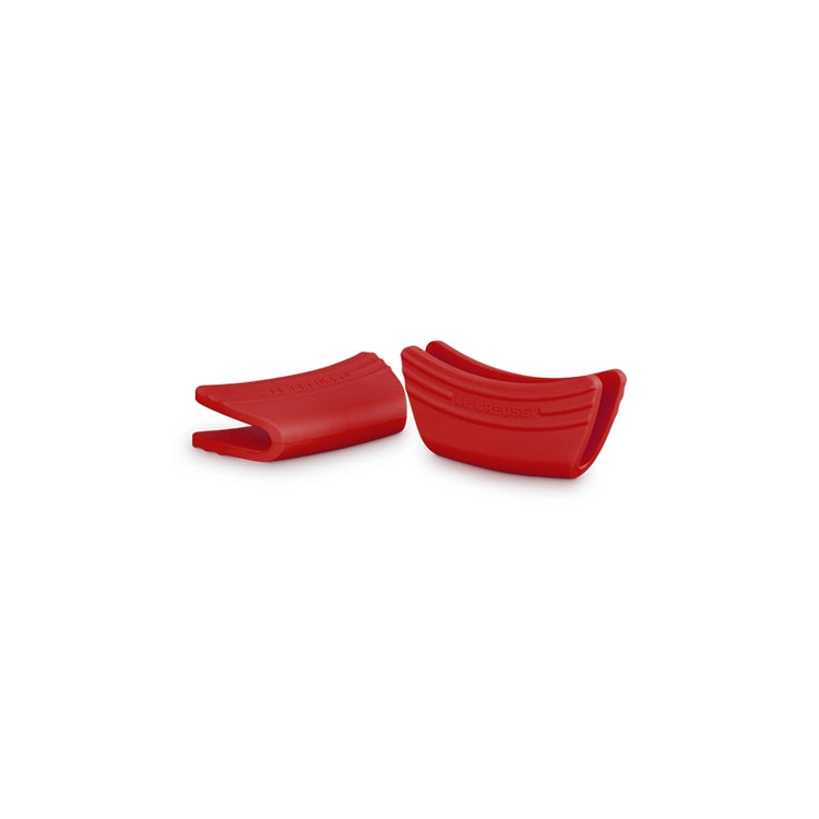 Set de 2 de poignées en silicone cerise Le Creuset