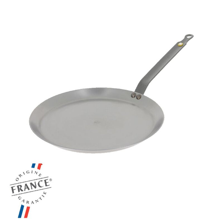 Poêle à crêpes en acier de 30cm Minéral B De Buyer
