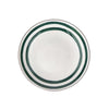 4 assiettes plates en porcelaine 27 cm vert Mykonos Pomax