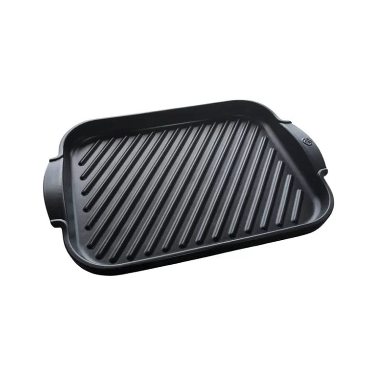 Plat grill en céramique noir de 38 cm pour viande Peugeot
