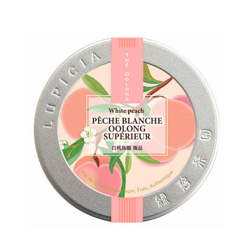 Thé oolong Taïwan pêche blanche 50g Lupicia