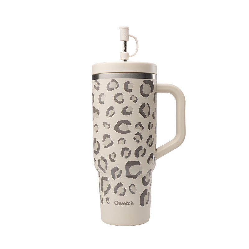 Travel cup isotherme en inox 900 ml sable Wild Qwetch