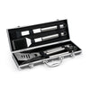 Coffret barbecue 4 ustensiles en inox Leopold