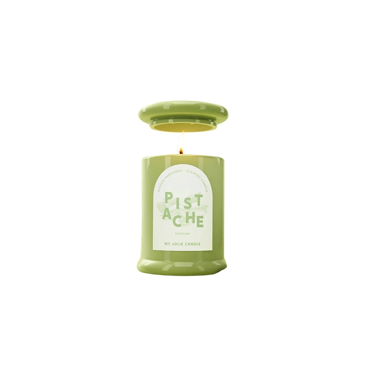 Bougie parfumée Cire végétale Pistache 150 g Les Trendy Maison Berger