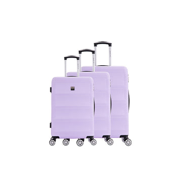 Set de 3 valises 8 roues ABS Parme France bag
