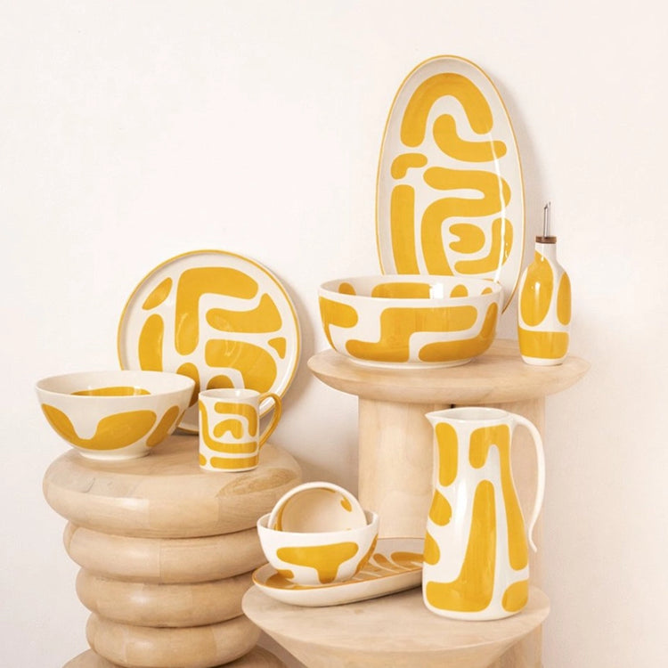 Coupelle en grès de 12 cm jaune Lulli Table Passion