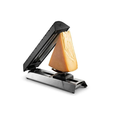 Appareil à raclette compact pro 600W 1 à 2 personnes inox et acier noir Tellier