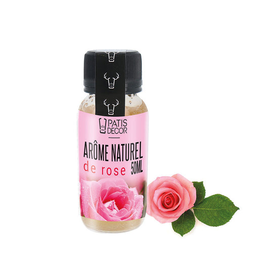 Arôme naturel de rose 50ml Patisdecor