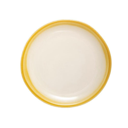 Assiette dessert ARTY jaune 22cm