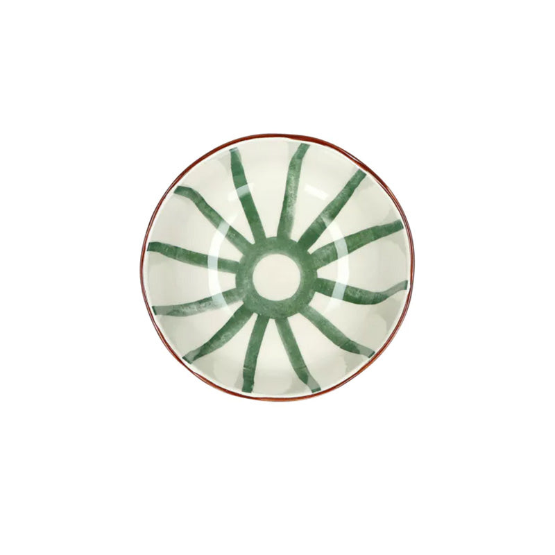 Bol en porcelaine 15,2 cm vert Mykonos Pomax