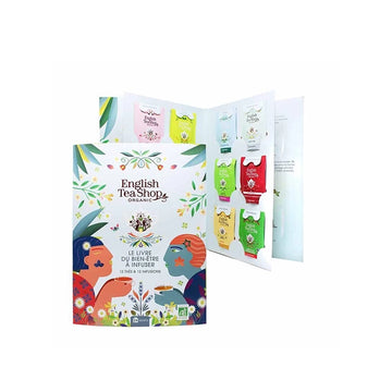 Coffret Thé et Infusions Bien-être Livre 24 sachets Bio English Tea Shop