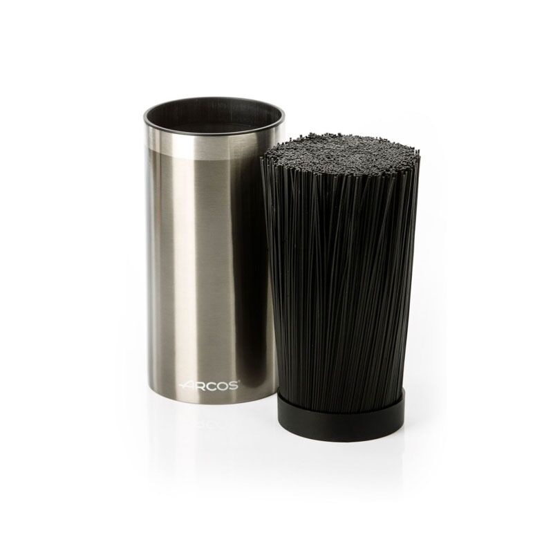 Bloc à couteaux universel rond inox