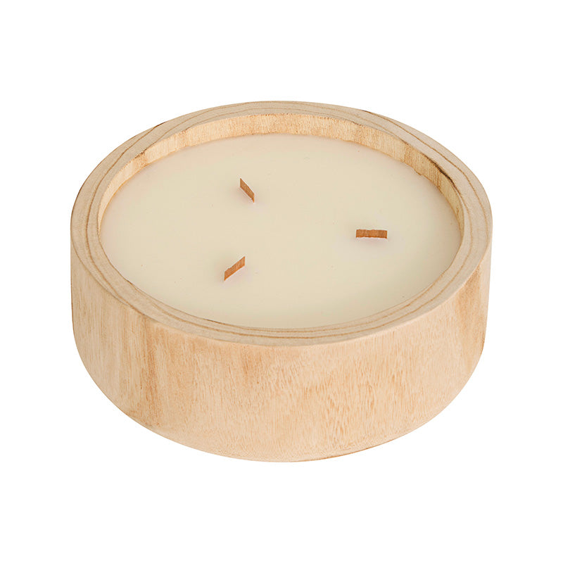 Bougie parfumée en bois 1,1kg Bois Wonja Atmosphera