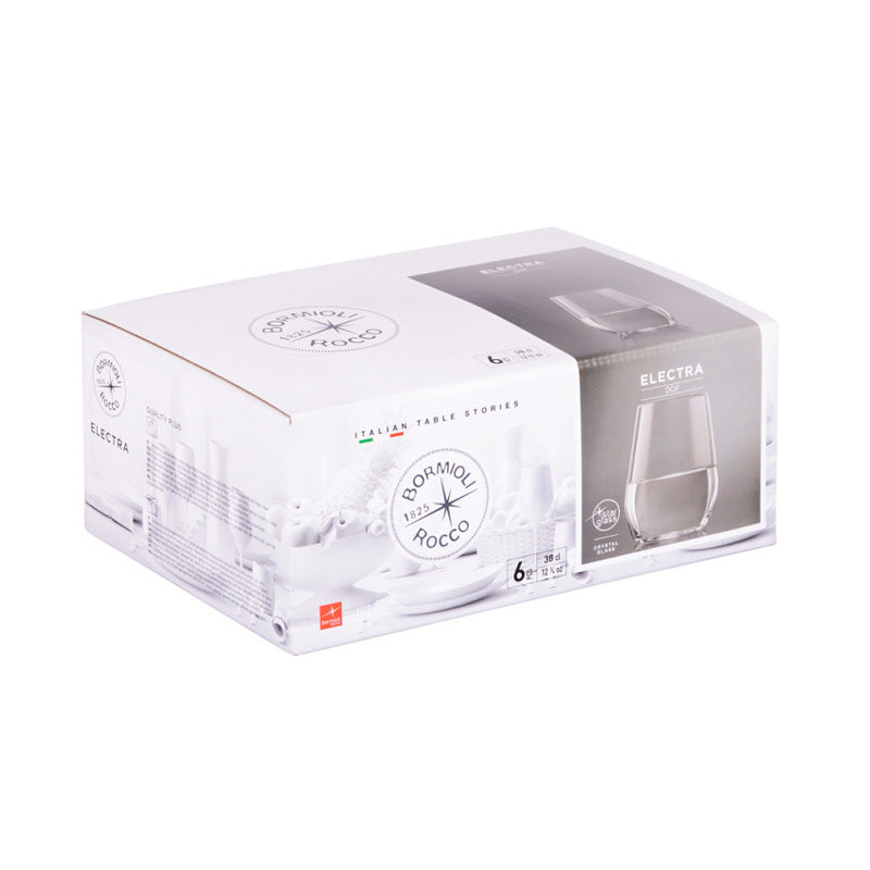 Boite 6 gobelets electra 38cl
