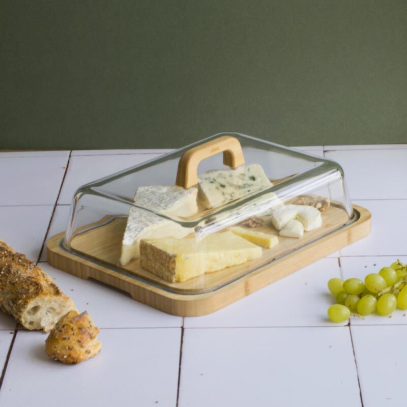 Boîte à fromage Bois & Verre
