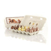 Boîte de 18 oeufs en chocolat assortis Café Tasse