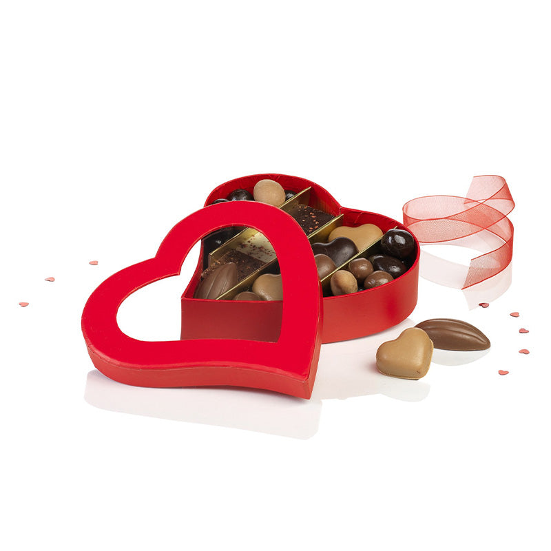 Boîte de chocolats coeur Amour à Croquer Maison Guinguet