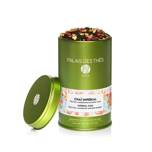 Boîte de thé noir chai impérial bio 100g Palais des thés