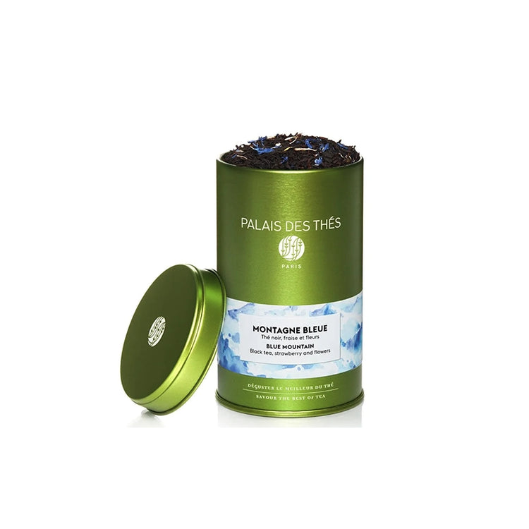 Boîte de thé noir en vrac de 100g Montagne Bleue Palais des Thés