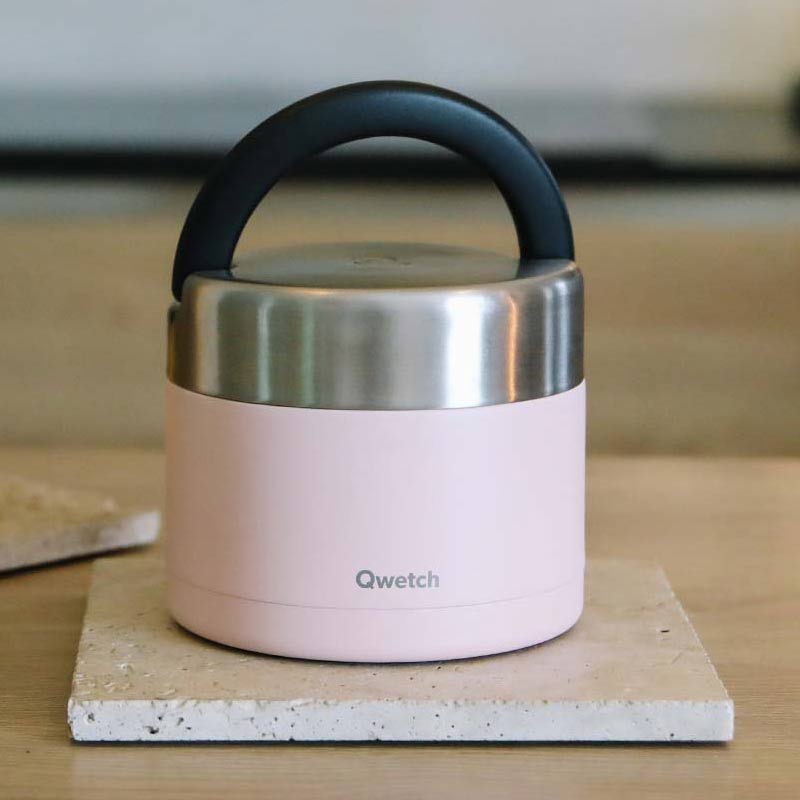 Boîte repas isotherme rose