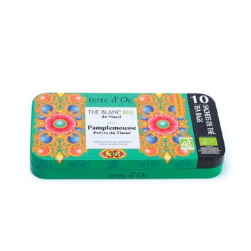 Boîte thé blanc bio pamplemousse &