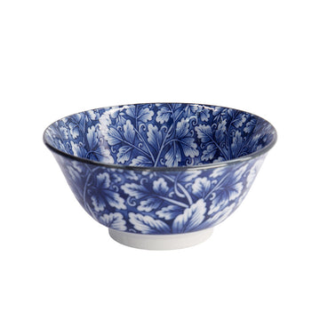 Bol à riz porcelaine bleu 550ml Hana Tokyo Design