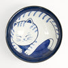 Bol ramen porcelaine 1L blanc Neko cat Tokyo Design