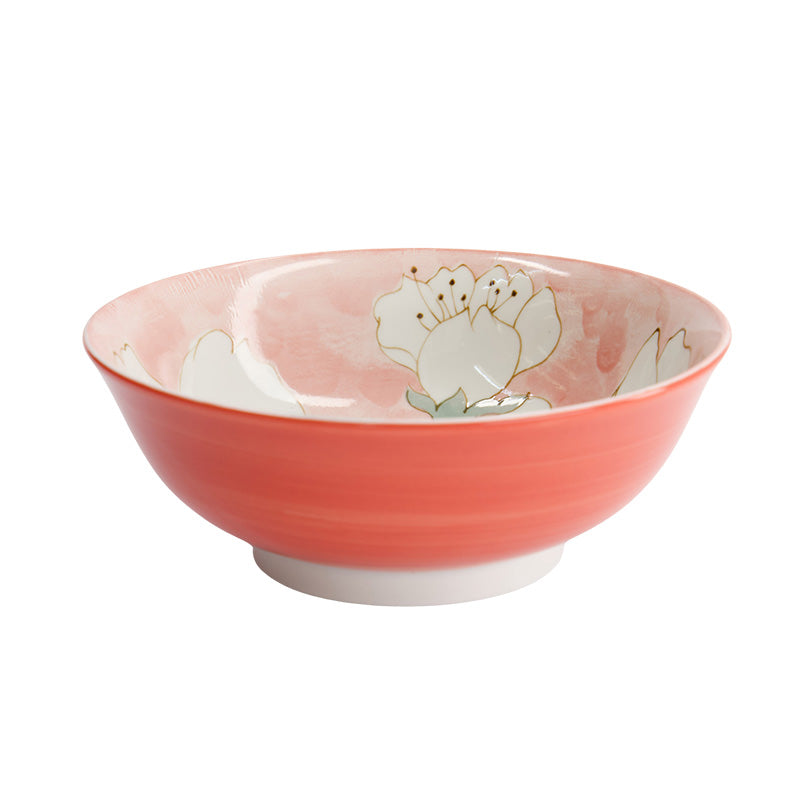 Bol ramen porcelaine 1,1L rose Sakura Tokyo Design