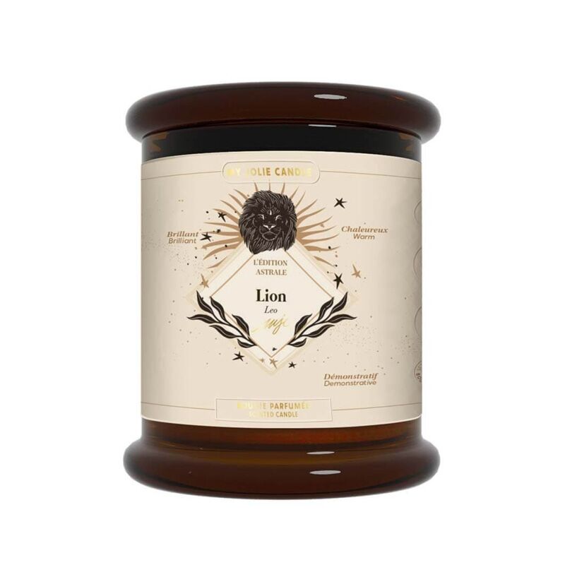 Bougie astro lion 300g
