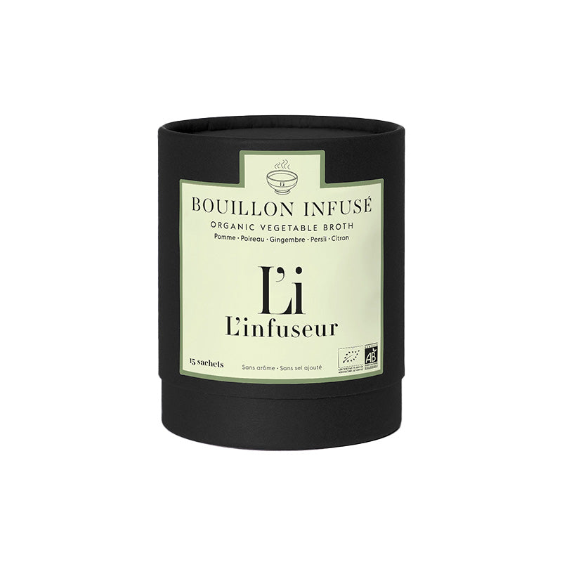 Bouillon bio poireau gingembre