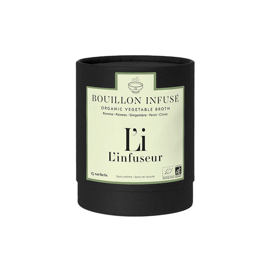 Bouillon bio poireau gingembre