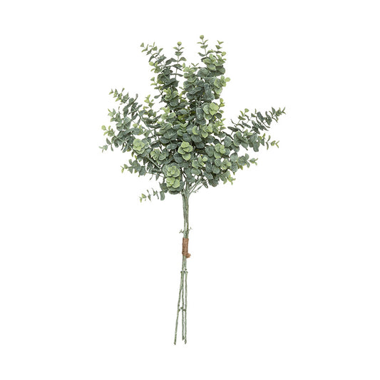 Bouquet eucalyptus artificiels 3 branches vert Atmosphera