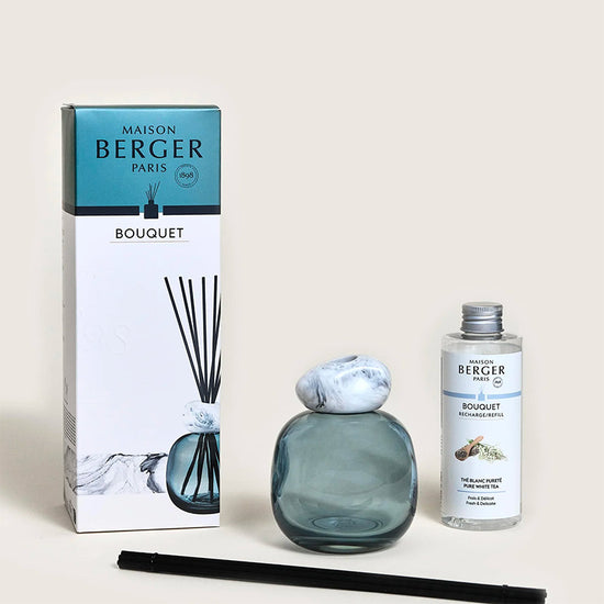 Bouquet parfumée Minéral Bleu Maison Berger