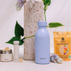 Bouteille isotherme Acier inoxydable 304 recyclé 500 ml Glycine mat Icon Qwetch