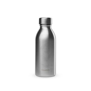 Bouteille isotherme Acier inoxydable recyclé double paroi 500 ml Inox brossé Icon Qwetch