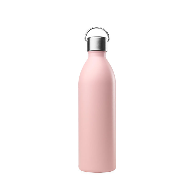 Bouteille isotherme en inox 1L rose Active Qwetch