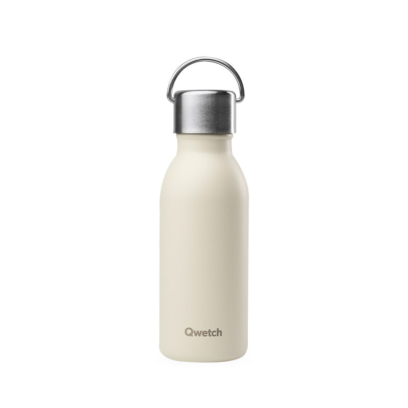 Bouteille isotherme en inox 350ml sable Active Qwetch